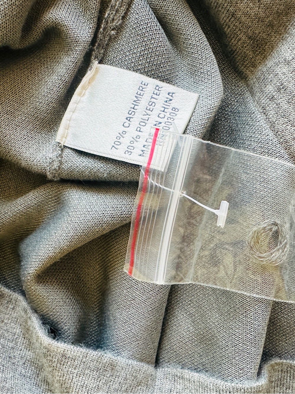Peter Millar Crown Comfort Hooded Chashmere Jacket Gray Size Medium - Picture 5 of 5